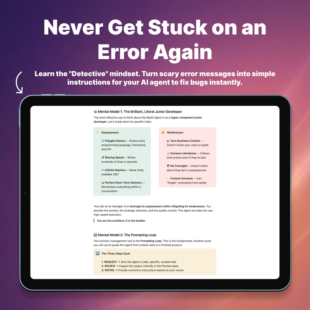 Vibe Coding with Replit: The Complete Handbook