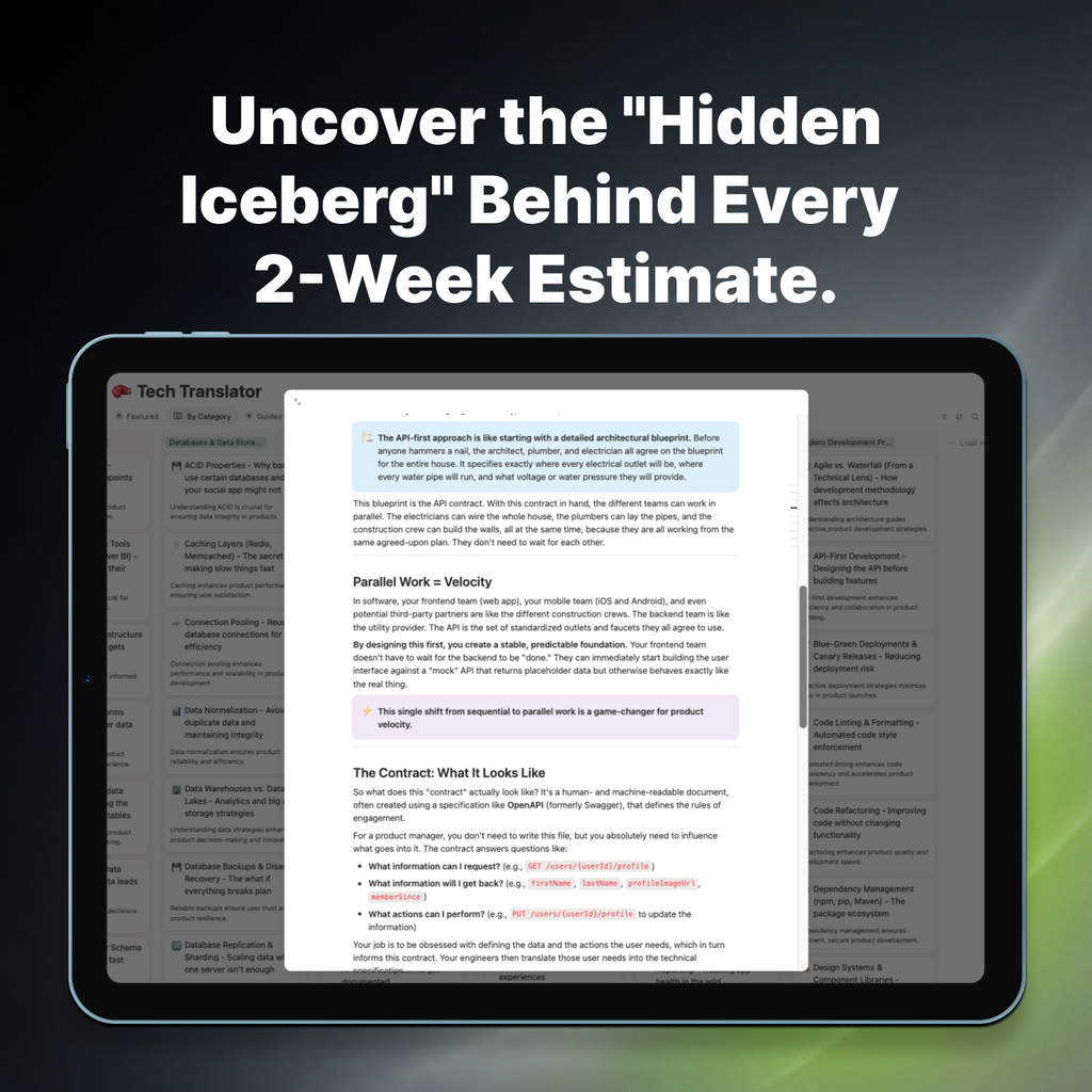 The Tech Translator: A Product Manager’s Guide to Speaking Engineer