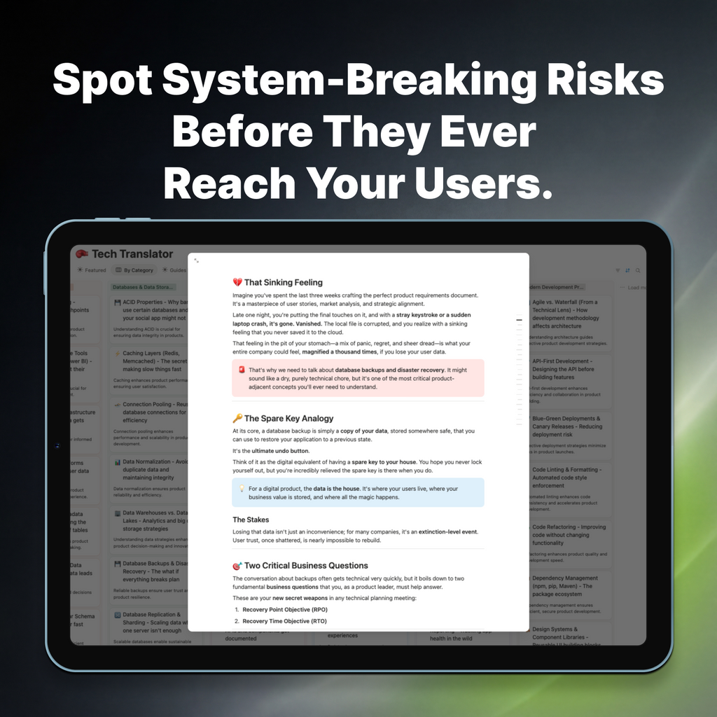 The Tech Translator: A Product Manager’s Guide to Speaking Engineer
