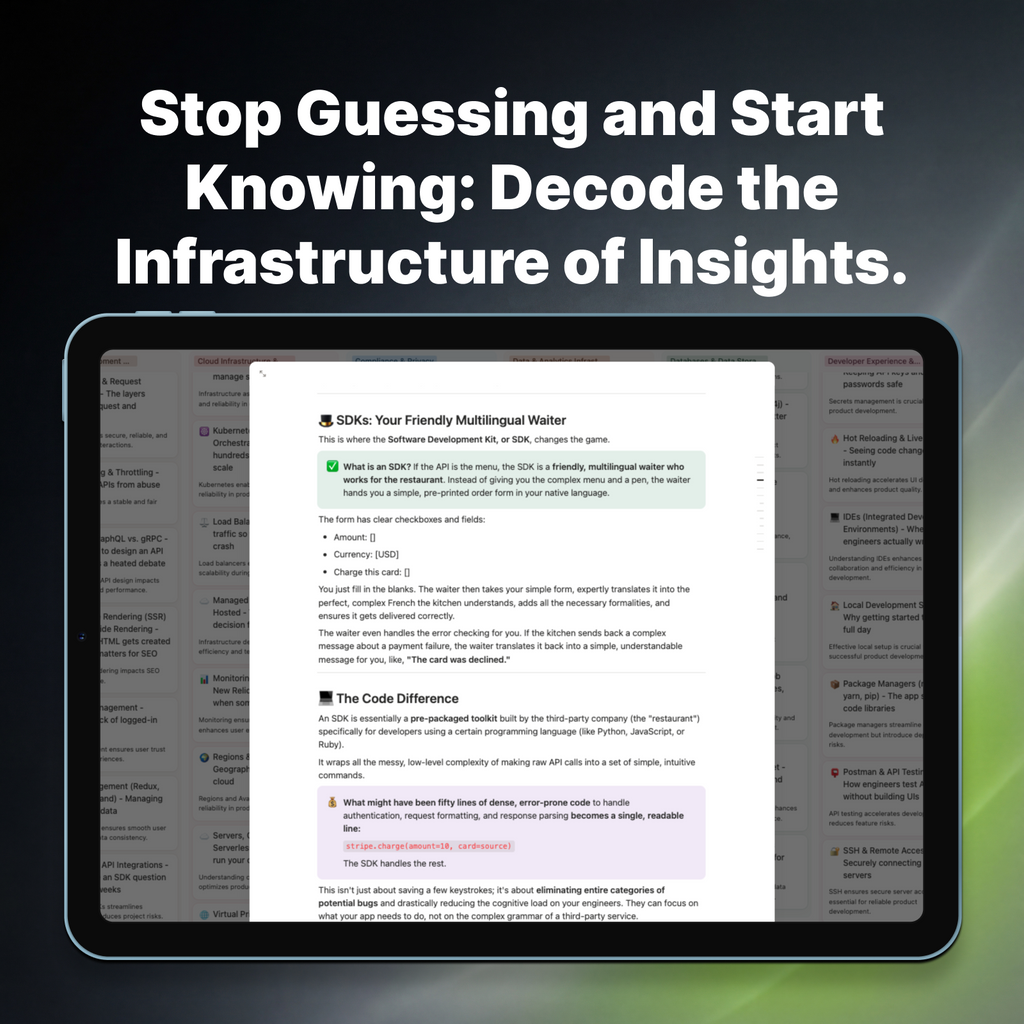The Tech Translator: A Product Manager’s Guide to Speaking Engineer